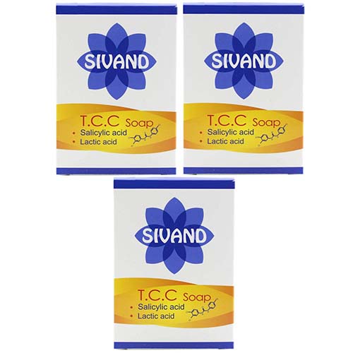 صابون ضد باکتری سیوند مدل TCC وزن 90 گرم مجموعه 3 عددی