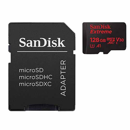 کارت حافظه سندیسک مدل Extreme microSD UHS-I Card به همراه آداپتور SD
