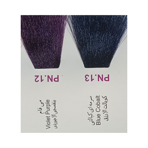 رنگ مو پادینا سری جدید شماره PN.13 حجم 100 میلی لیتر رنگ سرمه ای کبالتی