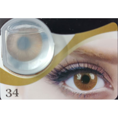 لنز چشم رویال ویژن شماره 34رنگchanelbrown