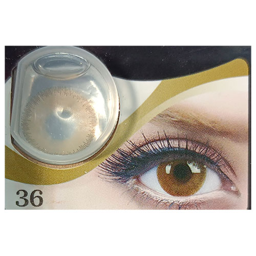 لنز چشم رویال ویژن شماره 36 رنگ luxury brown