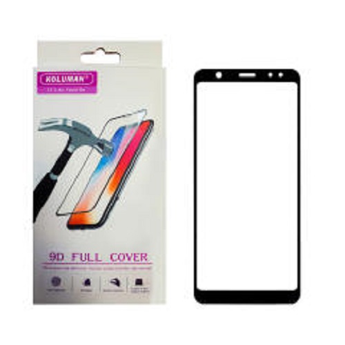 محافظ صفحه نمایش 9D کلومن مدل F-C مناسب برای گوشی موبایل سامسونگ Galaxy A6 plus 2018
