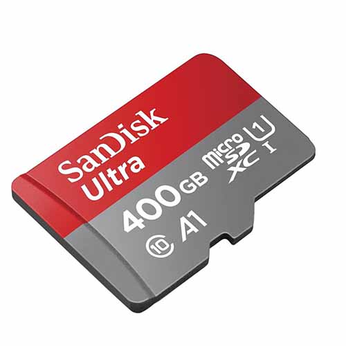 کارت حافظه SDSQUA4 سن دیسک مدل Ultra A1 کلاس 10 استاندارد UHS-I سرعت 120MBps ظرفیت 400 گیگابایت