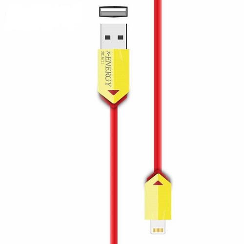 کابل تبدیل USB به لایتنینگ ایکس-انرژی مدل X-210 طول 1 متر
