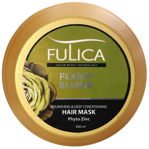 ماسک مو تقویت کننده و نرم کننده عمیق فولیکا مخصوص موهای بلوند 300 میلی لیتر