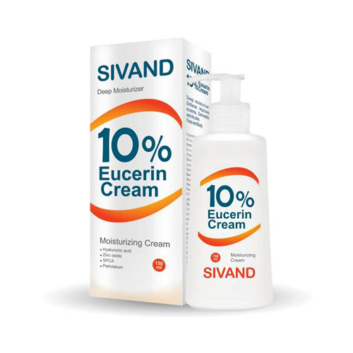 کرم اوره و اوسرین 10 درصد سیوندMoisturizing Eucerin Cream 10% SIVAND-1