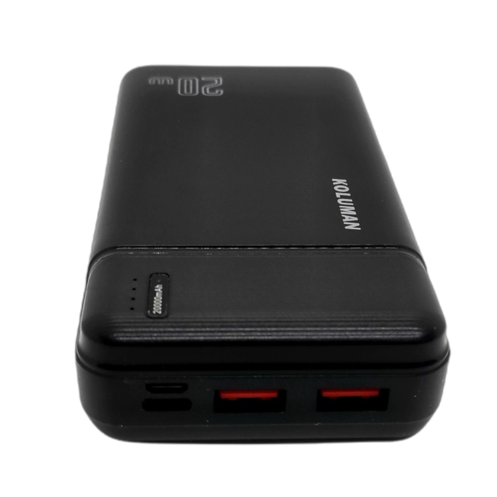 شارژر همراه کلومن مدل 012 ظرفیت 20000 میلی امپر ساعت