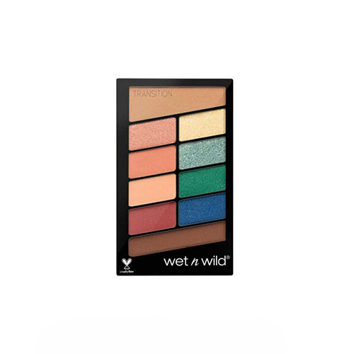 پالت سایه ده رنگ کالر آیکون وت اند وایلد wet n wild Stop Playing Safe