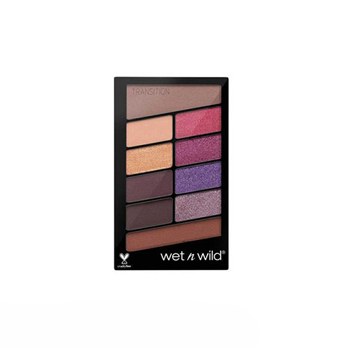 پالت سایه ده رنگ کالر آیکون وت اند وایلد wet n wild E758 Rosé in the Air
