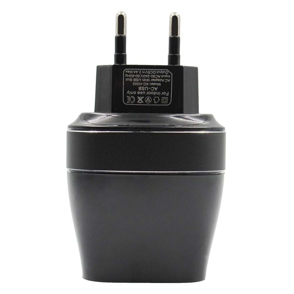 شارژر دیواری کلومن مدل KC-H300 به همراه کابل تبدیل microUSB
