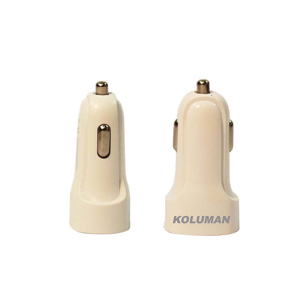 شارژر فندکی کلومن مدل KC-C500 به همراه کابل تبدیل microUSB