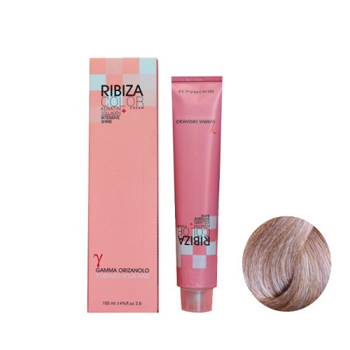 رنگ مو ریبیزا شماره 8.1 حجم 100 میلی لیتر رنگ بلوند دودی