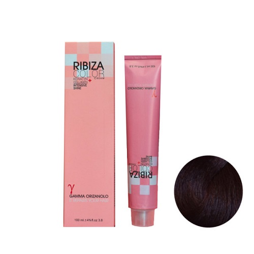 رنگ مو ریبیزا شماره 5.42 حجم 100 میلی لیتر رنگ قهوه ای فندقی