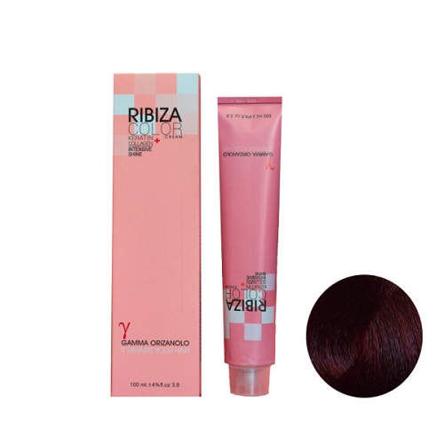 رنگ مو ریبیزا شماره 6.5 حجم 100 میلی لیتر رنگ ماهاگونی