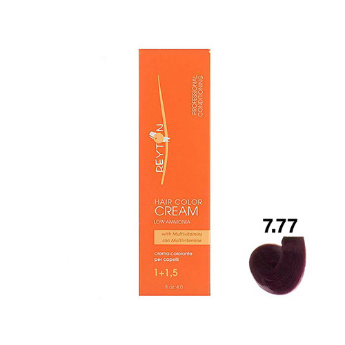 رنگ موی ریتون بلوند بنفش درخشان شماره 7.77