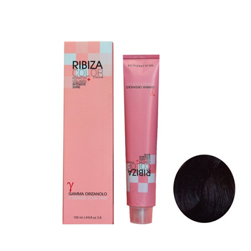 رنگ مو ریبیزا شماره 4.9 حجم 100 میلی لیتر رنگ شکلاتی