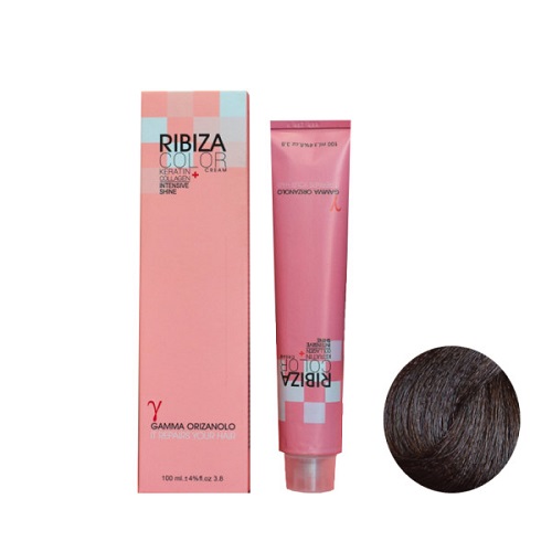 رنگ مو ریبیزا شماره 6.08 حجم 100 میلی لیتر رنگ بلوند شکلاتی