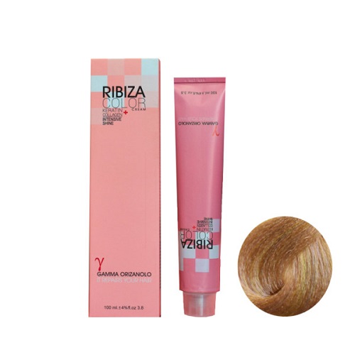 رنگ مو ریبیزا شماره 8.12 حجم 100 میلی لیتر رنگ بلوند زیتونی