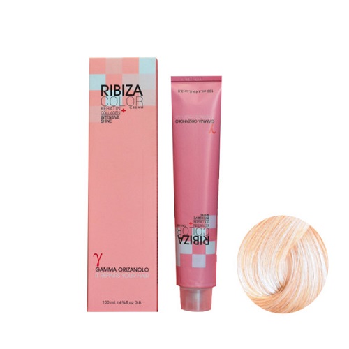 رنگ مو ریبیزا شماره 10.0 حجم 100 میلی لیتر رنگ بلوند طلایی