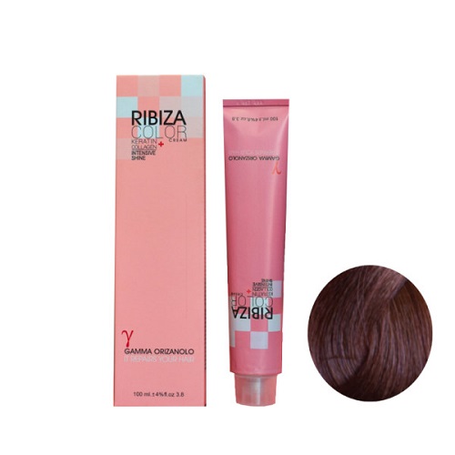 رنگ مو ریبیزا شماره 7.19 حجم 100 میلی لیتر رنگ نسکافه ای