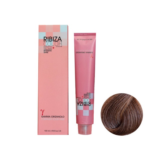 رنگ مو ریبیزا شماره 7.9 حجم 100 میلی لیتر رنگ بلوند شکلاتی