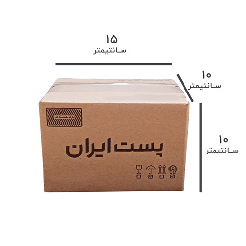 کارتن پستی سایز 1 سه لایه(بسته 5 عددی)