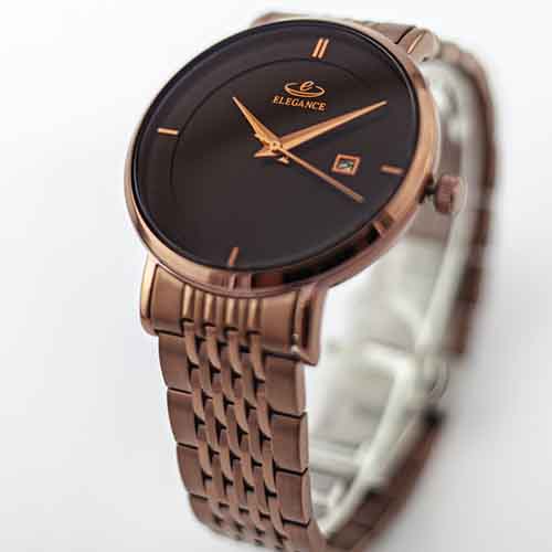 ساعت مچی عقربه‌ای مردانه الگانس مدل EG1152 BR ME