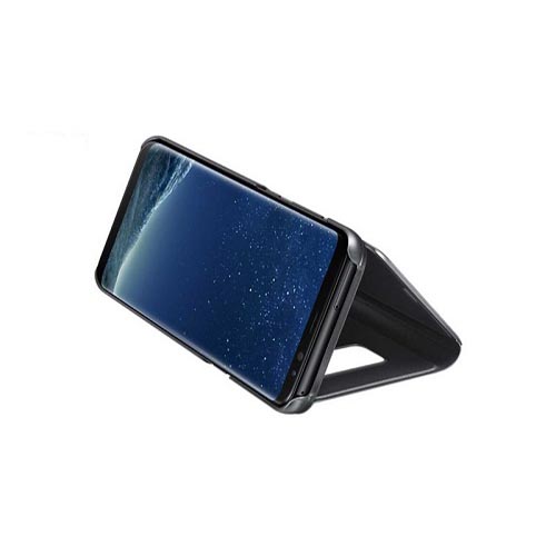 کیف کلاسوری سامسونگ مدل Clear View Standing مناسب برای گوشی موبایل Galaxy S8 Plus