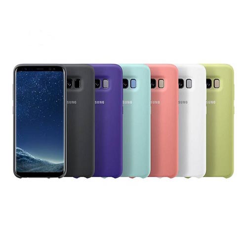 کاور سامسونگ مدل silky and soft-touch finish مناسب برای گوشی موبایل سامسونگ Galaxy S9
