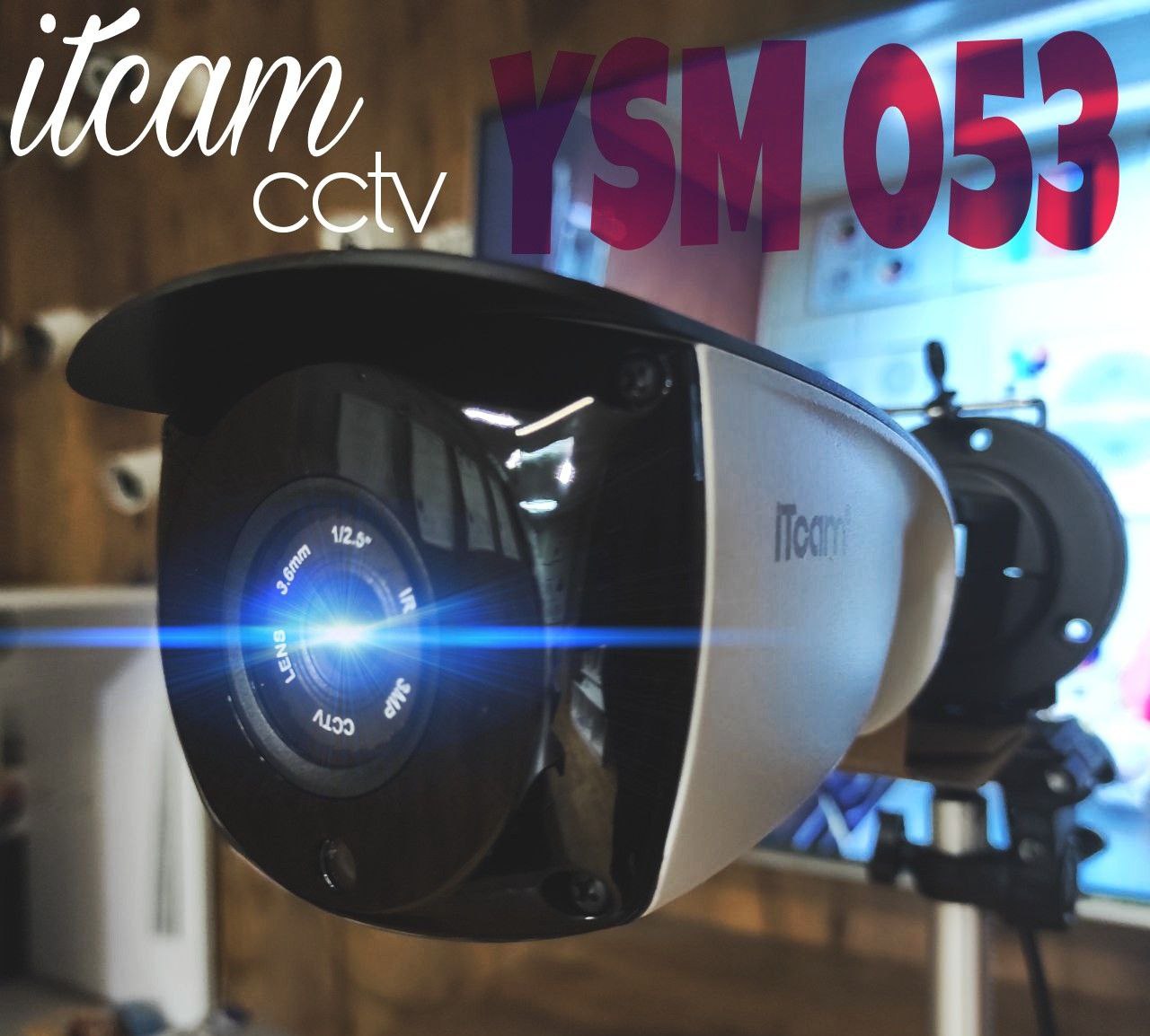 دوربین مداربسته بالت IT-CAM استار لایت کیفیت 2 مگاپیکسل AHD YSM053F