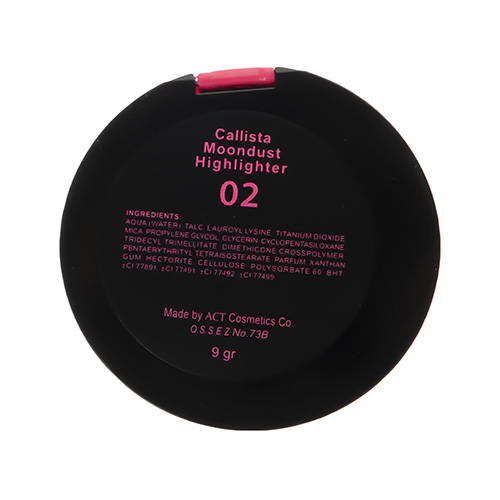 هایلایتر کالیستا مدل مون داست شماره MP02