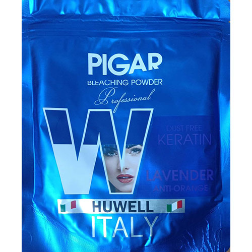 پودر دکلره  بنفش پیگار 400 گرمی ساشه ای pigar