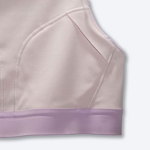 نیم تنه ورزشی بروکس Brooks 3 Pocket Run bra اورجینال رنگ صورتی