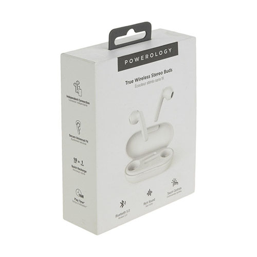 هدفون بی سیم پاورولوجی مدل MOB True pywsepwh