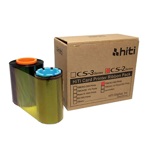 ریبون رنگی هایتی Hiti CS-2 YMCKO 400 Prints (غیر اورجینال)
