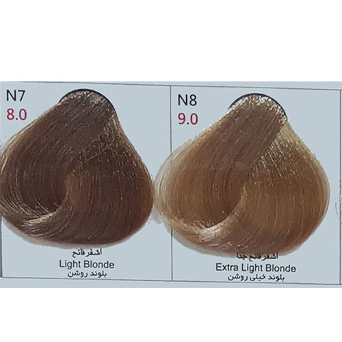 رنگ مو پادینا سری طبیعی شماره N7 حجم 100 میلی لیتر رنگ بلوند روشن