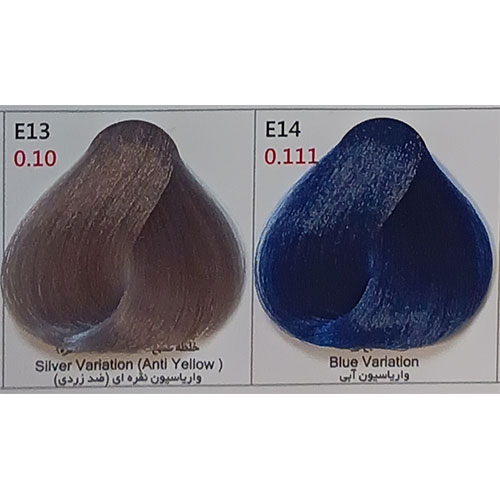 رنگ مو پادینا سری واریاسون شماره 0.10 حجم 15 میلی لیتر رنگ واریاسون نقره ای