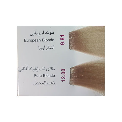 رنگ مو پادینا سری جدید شماره 12.00 حجم 100 میلی لیتر رنگ  بلوند آفتابی