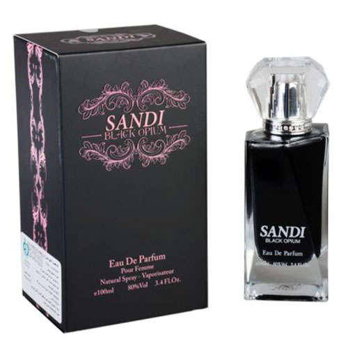 ادو پرفیوم زنانه سندی مدل Black Opium حجم 100 میلی لیتر
