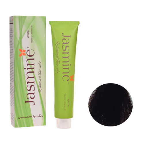 رنگ مو جاسمین سری شاه بلوطی شماره 5.5 رنگ قهوه ای شاه بلوطی روشن