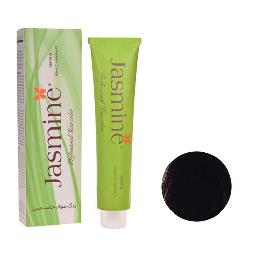 رنگ مو جاسمین سری شاه بلوطی شماره 6.5 رنگ بلوند شاه بلوطی تیره