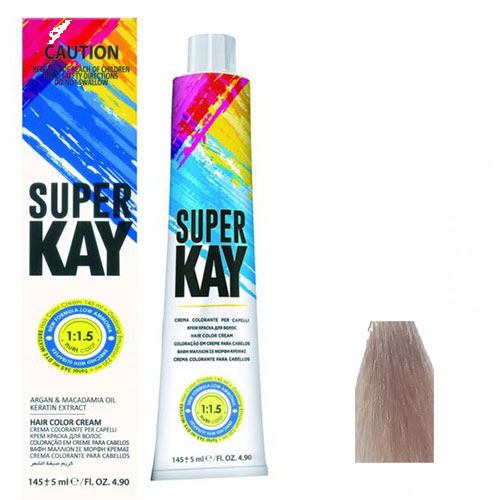 رنگ موی سوپرکی سری کاراملی شماره 9.82 رنگ بلوند کاراملی خیلی روشن