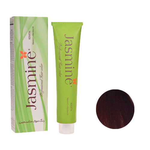 رنگ مو جاسمین سری قرمز ماهاگونی شماره 6.56 رنگ بلوند قرمز ماهاگونی تیره