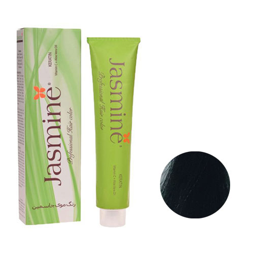 رنگ مو جاسمین سری زیتونی شماره 3.3 رنگ قهوه ای زیتونی تیره