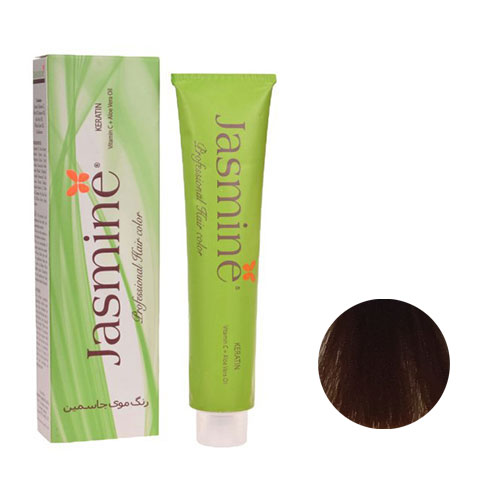 رنگ مو جاسمین سری طلایی شماره 7.4 رنگ بلوند طلایی متوسط