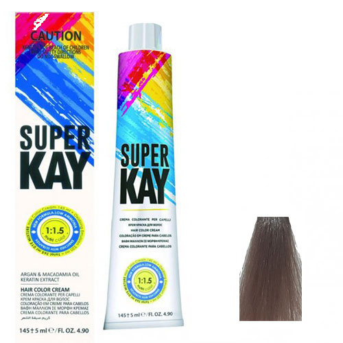 رنگ موی سوپرکی سری رنگ های ترکیبی شماره S60 رنگ بلوند ماسه ای خیلی روشن