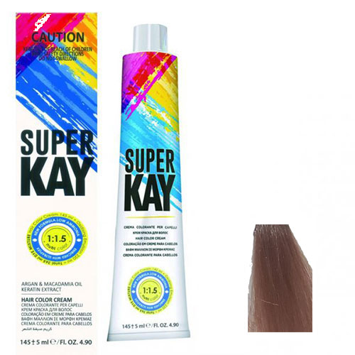 رنگ موی سوپرکی سری رنگ های ترکیبی شماره S80 رنگ شیر نسکافه