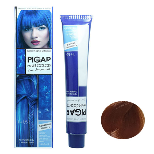 رنگ موی پیگار سری عسلی شماره H10 رنگ عسلی