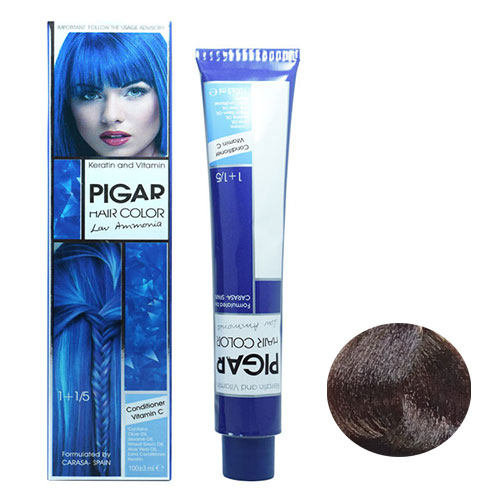 رنگ موی پیگار سری چای شماره TE4 رنگ چای دارچینی