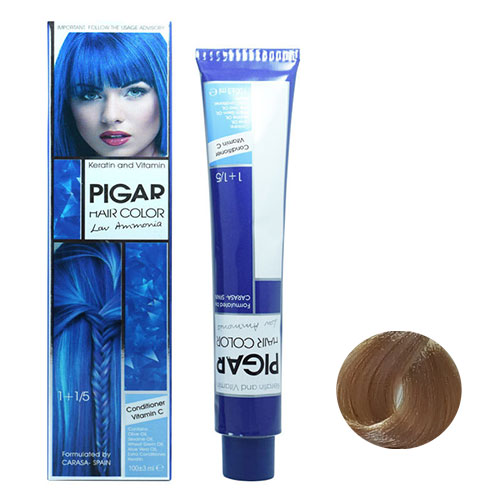 رنگ موی پیگار سری طبیعی قوی شماره 8.00 رنگ بلوند روشن قوی